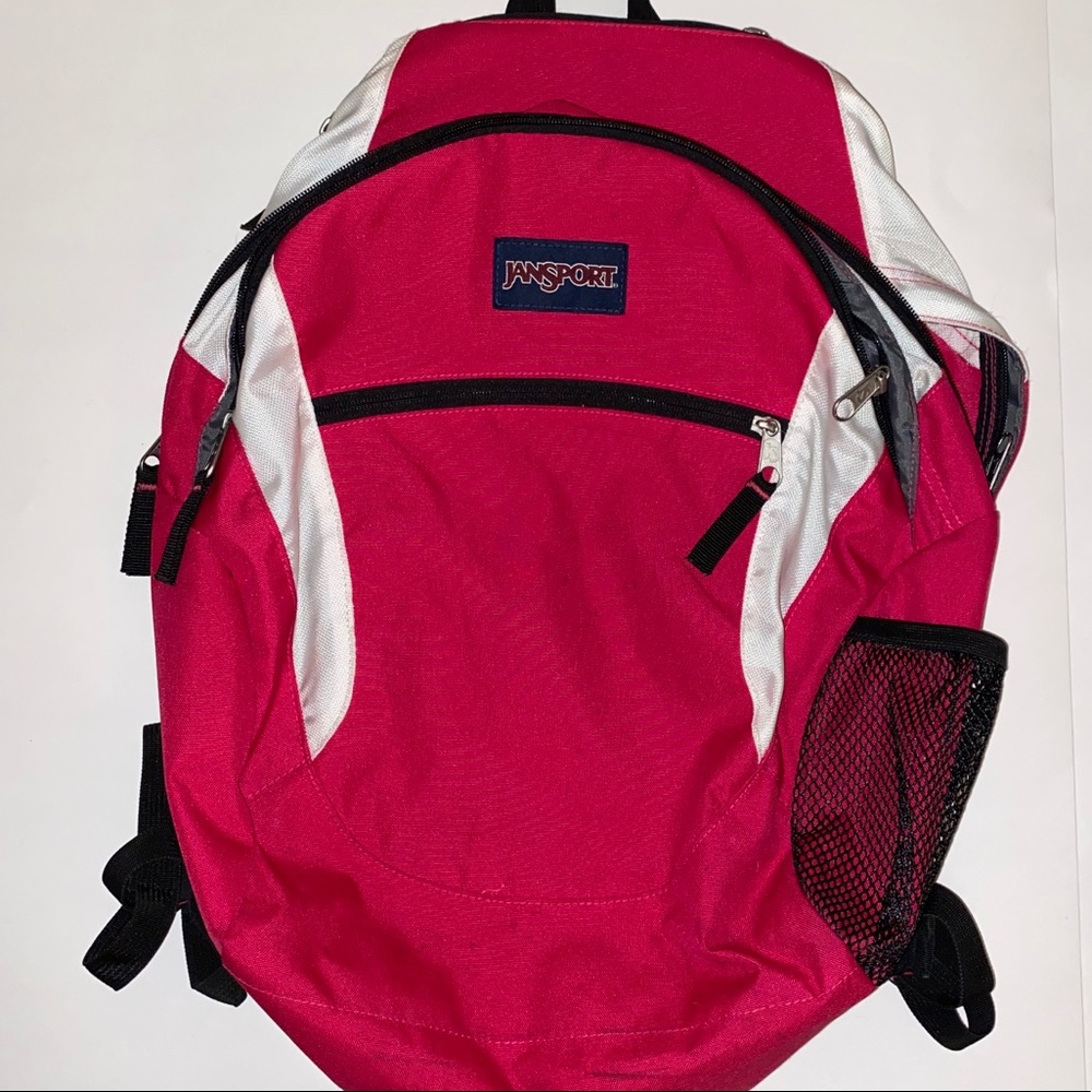 Hot Pink Jansport Backpack